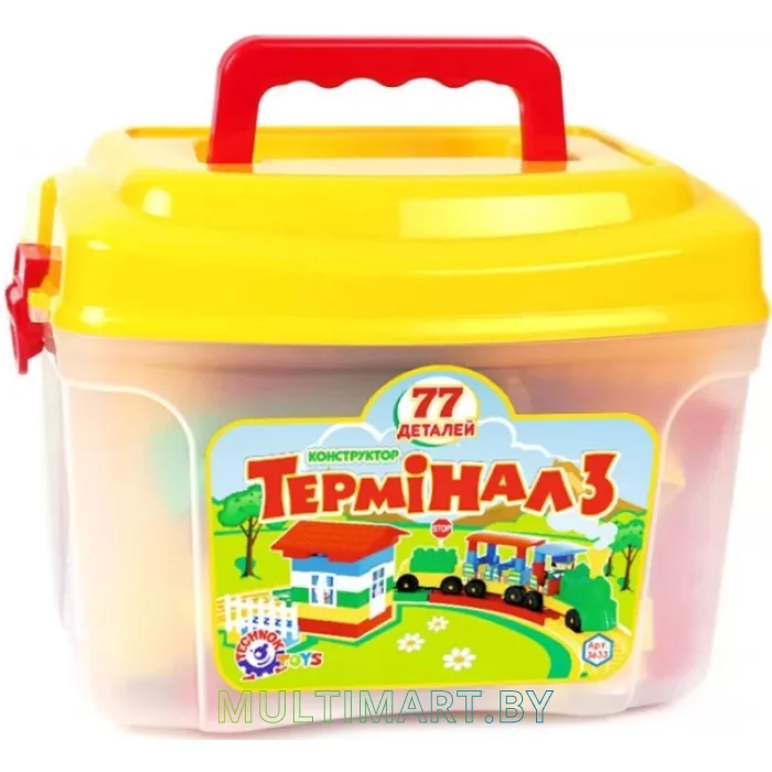 Конструктор ТехноК 3633 Терминал 3 (77 деталей)